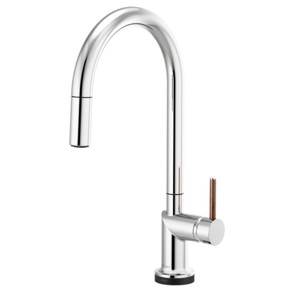 Brizo Odin 64075LF SmartTouch Pull-Down Kitchen Faucet with Arc Spout - Less Handle
