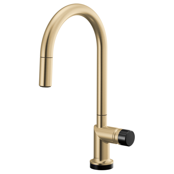 Brizo Odin 64075LF SmartTouch Pull-Down Kitchen Faucet with Arc Spout - Less Handle