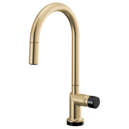 Brizo Odin 64075LF SmartTouch Pull-Down Kitchen Faucet with Arc Spout - Less Handle