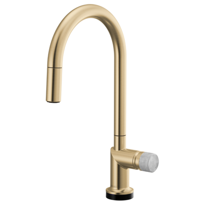 Brizo Odin 64075LF SmartTouch Pull-Down Kitchen Faucet with Arc Spout - Less Handle