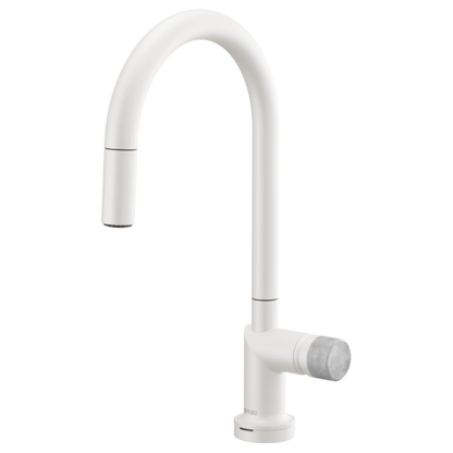 Brizo Odin 64075LF SmartTouch Pull-Down Kitchen Faucet with Arc Spout - Less Handle
