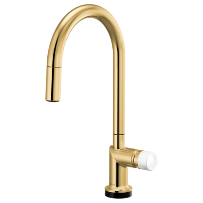 Brizo Odin 64075LF SmartTouch Pull-Down Kitchen Faucet with Arc Spout - Less Handle
