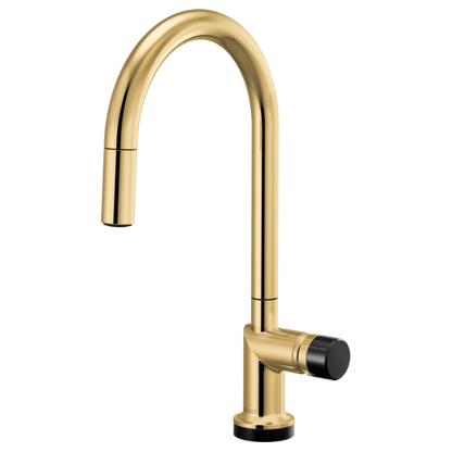 Brizo Odin 64075LF SmartTouch Pull-Down Kitchen Faucet with Arc Spout - Less Handle