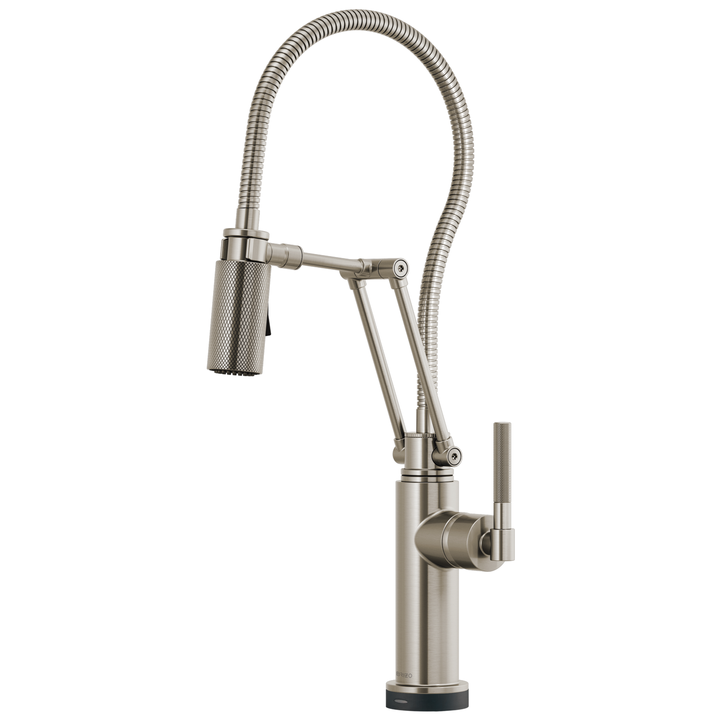 Brizo Litze 64143LF SmartTouch Articulating Kitchen Faucet With Finished Hose
