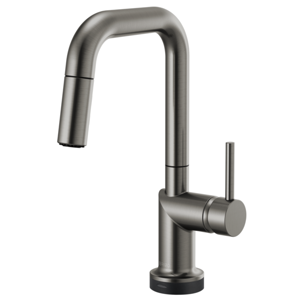Brizo Odin 64965LF SmartTouch Pull-Down Prep Kitchen Faucet with Square Spout - Less Handle