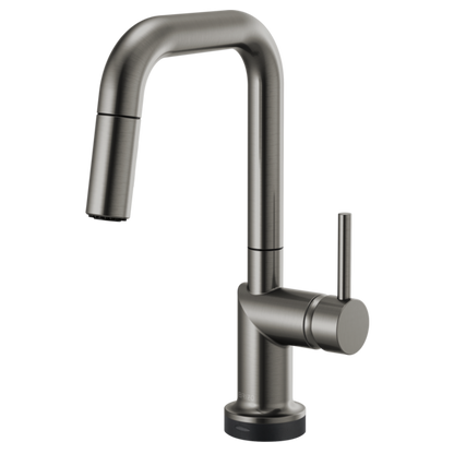 Brizo Odin 64965LF SmartTouch Pull-Down Prep Kitchen Faucet with Square Spout - Less Handle