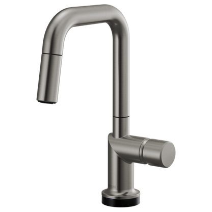 Brizo Odin 64965LF SmartTouch Pull-Down Prep Kitchen Faucet with Square Spout - Less Handle