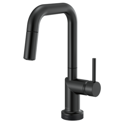 Brizo Odin 64965LF SmartTouch Pull-Down Prep Kitchen Faucet with Square Spout - Less Handle