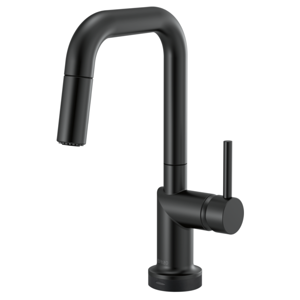 Brizo Odin 64965LF SmartTouch Pull-Down Prep Kitchen Faucet with Square Spout - Less Handle