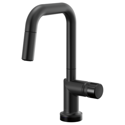 Brizo Odin 64965LF SmartTouch Pull-Down Prep Kitchen Faucet with Square Spout - Less Handle