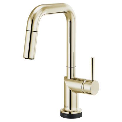 Brizo Odin 64965LF SmartTouch Pull-Down Prep Kitchen Faucet with Square Spout - Less Handle