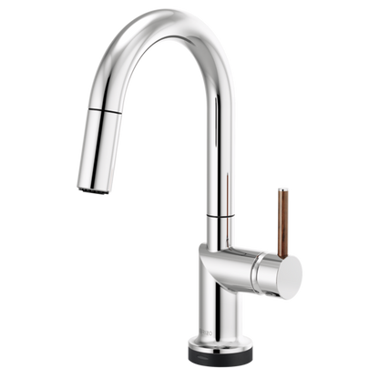 Brizo Odin 64975LF SmartTouch Pull-Down Prep Kitchen Faucet with Arc Spout - Less Handle