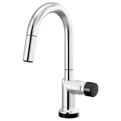 Brizo Odin 64975LF SmartTouch Pull-Down Prep Kitchen Faucet with Arc Spout - Less Handle
