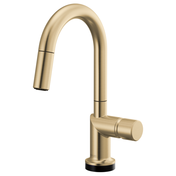 Brizo Odin 64975LF SmartTouch Pull-Down Prep Kitchen Faucet with Arc Spout - Less Handle