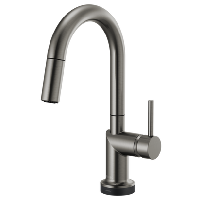 Brizo Odin 64975LF SmartTouch Pull-Down Prep Kitchen Faucet with Arc Spout - Less Handle