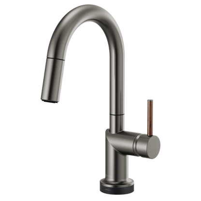 Brizo Odin 64975LF SmartTouch Pull-Down Prep Kitchen Faucet with Arc Spout - Less Handle