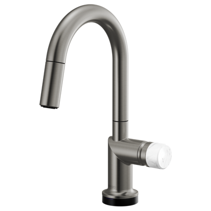 Brizo Odin 64975LF SmartTouch Pull-Down Prep Kitchen Faucet with Arc Spout - Less Handle