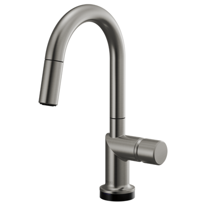 Brizo Odin 64975LF SmartTouch Pull-Down Prep Kitchen Faucet with Arc Spout - Less Handle