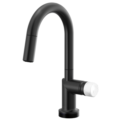Brizo Odin 64975LF SmartTouch Pull-Down Prep Kitchen Faucet with Arc Spout - Less Handle