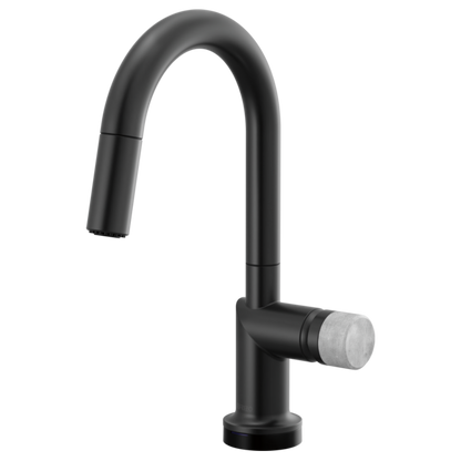 Brizo Odin 64975LF SmartTouch Pull-Down Prep Kitchen Faucet with Arc Spout - Less Handle