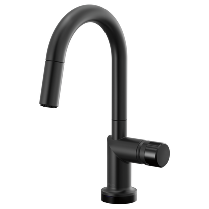 Brizo Odin 64975LF SmartTouch Pull-Down Prep Kitchen Faucet with Arc Spout - Less Handle
