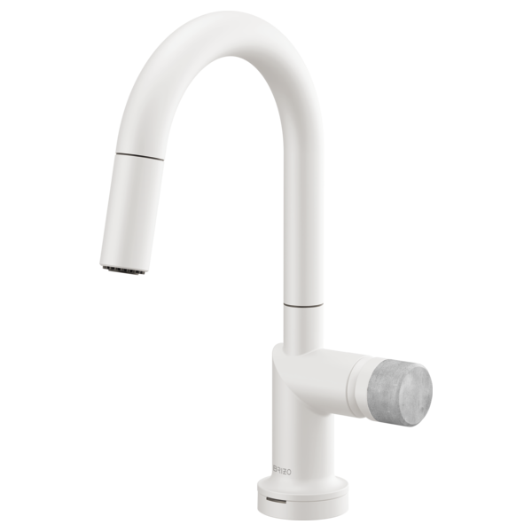 Brizo Odin 64975LF SmartTouch Pull-Down Prep Kitchen Faucet with Arc Spout - Less Handle