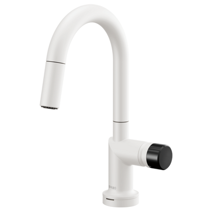 Brizo Odin 64975LF SmartTouch Pull-Down Prep Kitchen Faucet with Arc Spout - Less Handle