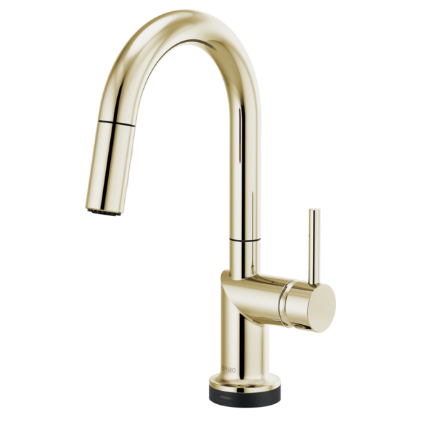 Brizo Odin 64975LF SmartTouch Pull-Down Prep Kitchen Faucet with Arc Spout - Less Handle