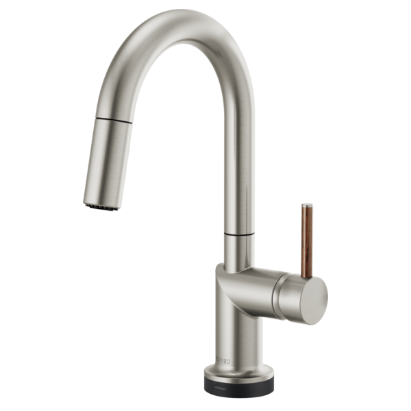 Brizo Odin 64975LF SmartTouch Pull-Down Prep Kitchen Faucet with Arc Spout - Less Handle
