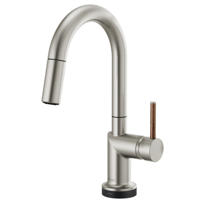 Brizo Odin 64975LF SmartTouch Pull-Down Prep Kitchen Faucet with Arc Spout - Less Handle