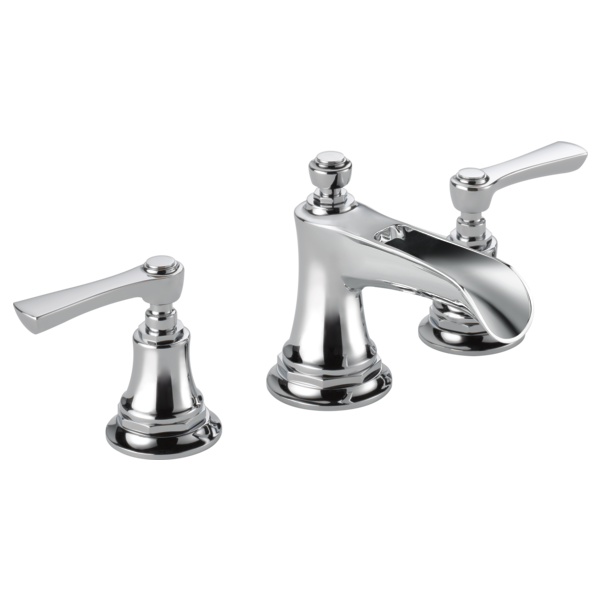 Brizo Rook 65361LF Widespread Lavatory Faucet with Channel Spout - Less Handles 1.2 GPM