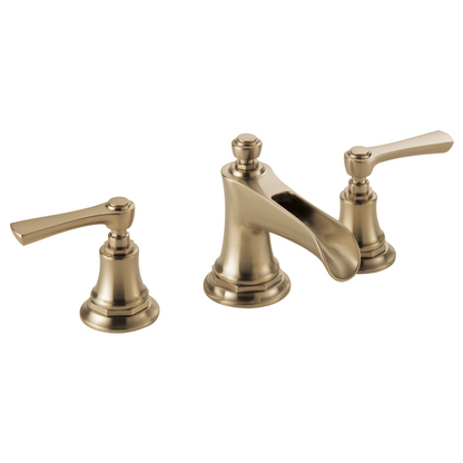 Brizo Rook 65361LF Widespread Lavatory Faucet with Channel Spout - Less Handles 1.2 GPM