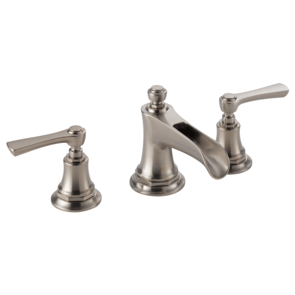 Brizo Rook 65361LF Widespread Lavatory Faucet with Channel Spout - Less Handles 1.2 GPM