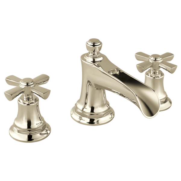 Brizo Rook 65361LF Widespread Lavatory Faucet with Channel Spout - Less Handles 1.2 GPM