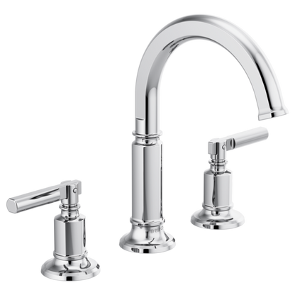 Brizo Invari 65376LF Widespread Lavatory Faucet with Arc Spout - Less Handles 1.5 GPM