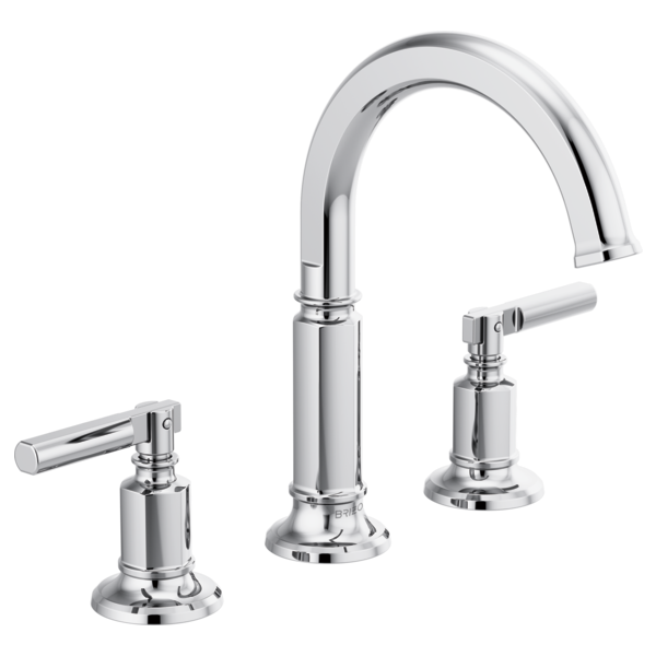 Brizo Invari 65376LF Widespread Lavatory Faucet with Arc Spout - Less Handles 1.5 GPM