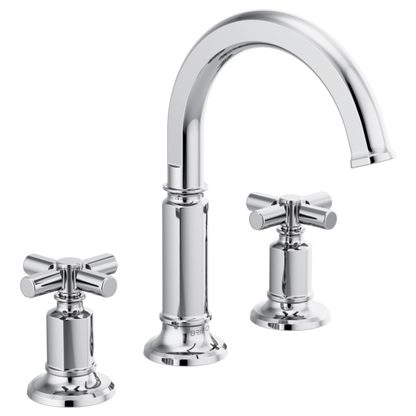 Brizo Invari 65376LF Widespread Lavatory Faucet with Arc Spout - Less Handles 1.5 GPM