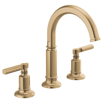 Brizo Invari 65376LF Widespread Lavatory Faucet with Arc Spout - Less Handles 1.5 GPM