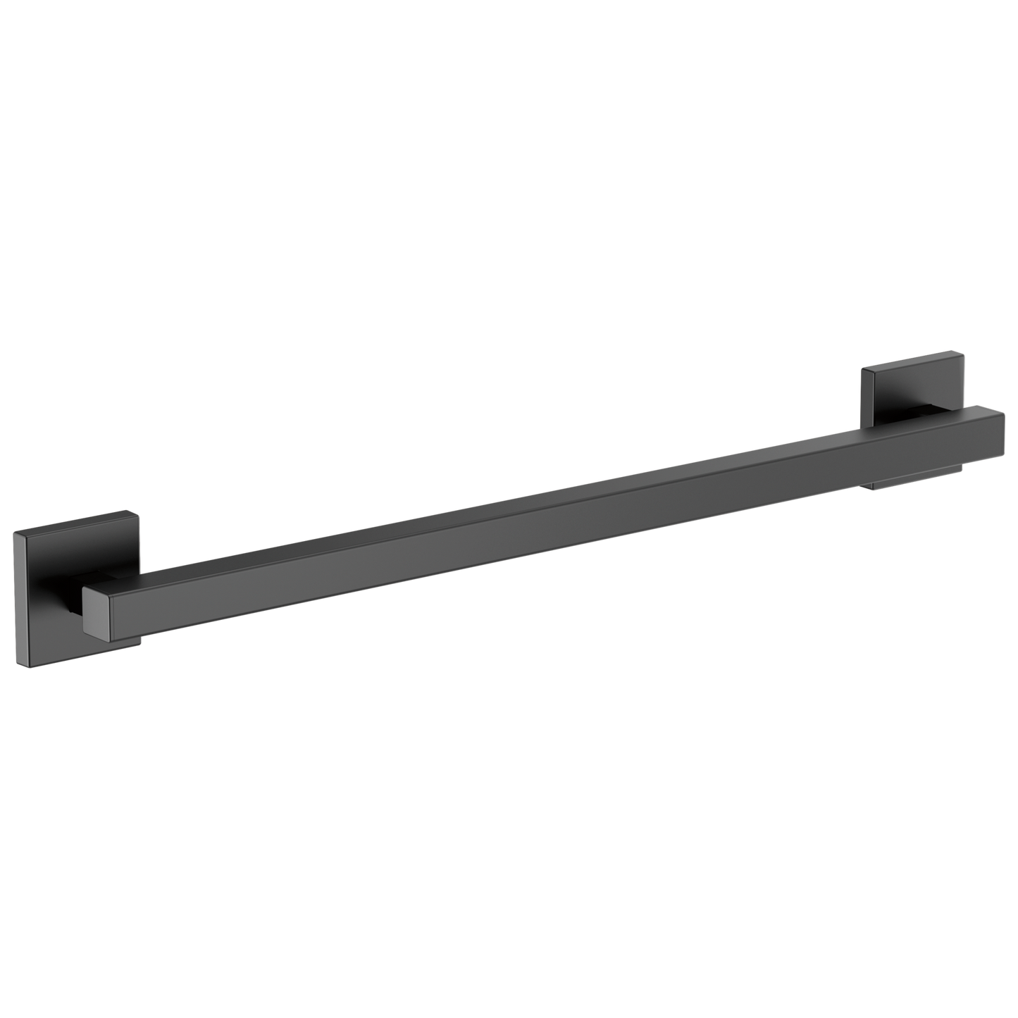 Brizo 69380 24" Linear Square Grab Bar, matte black
