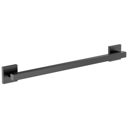 Brizo 69380 24" Linear Square Grab Bar, matte black