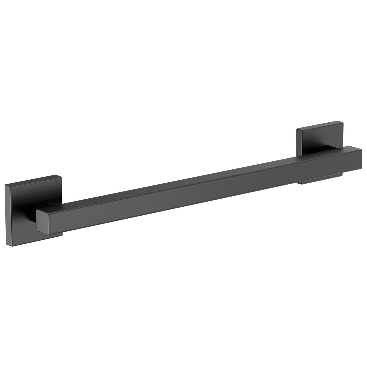 Brizo 69480 18" Linear Square Grab Bar, matte black