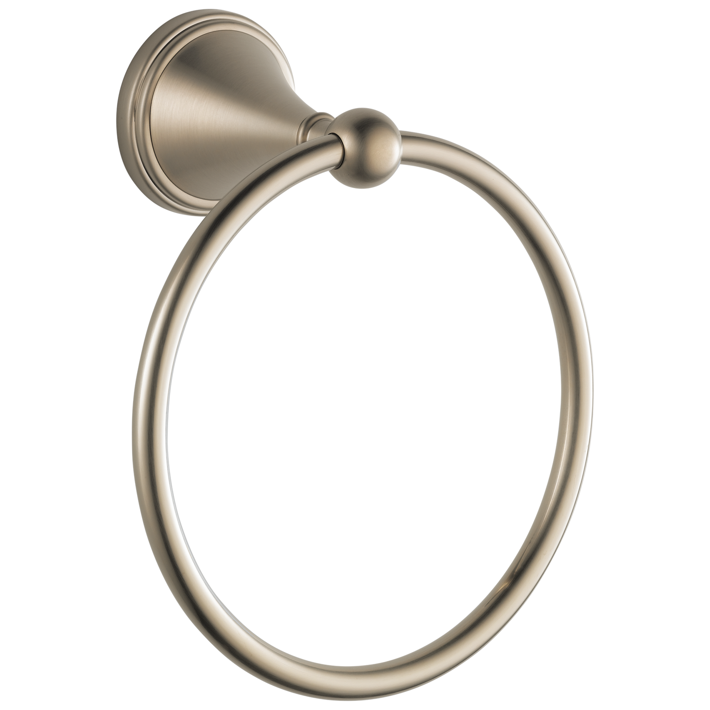 Brizo Brizo Traditional 69546 Towel Ring, brushed nickel