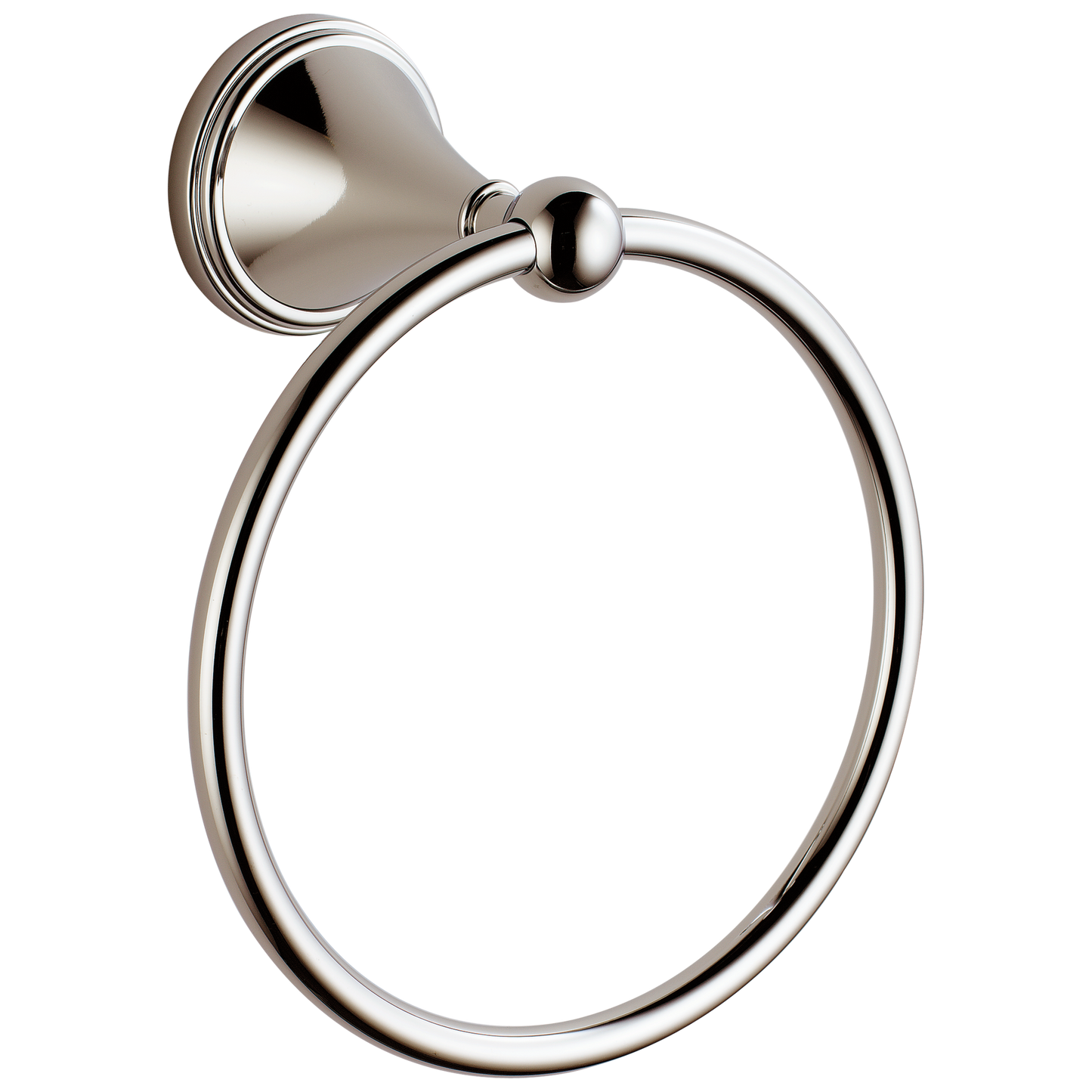 Brizo Brizo Traditional 69546 Towel Ring, polished nickel