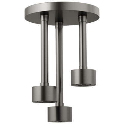 Brizo Essential Shower 81335 Linear Round Single-Function H2Okinetic Pendant Raincan Shower Head