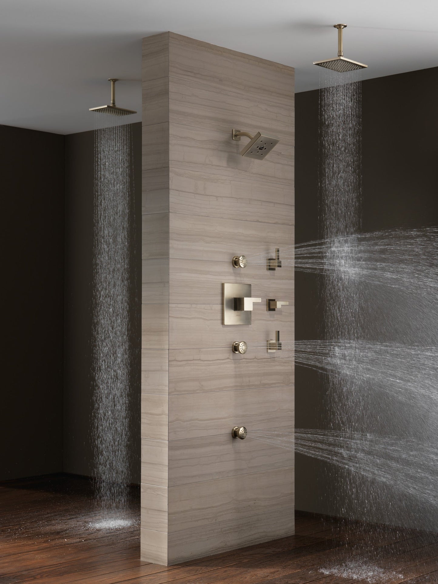 Brizo Brizo European 85521 Multi-Function Slide Bar Hand Shower