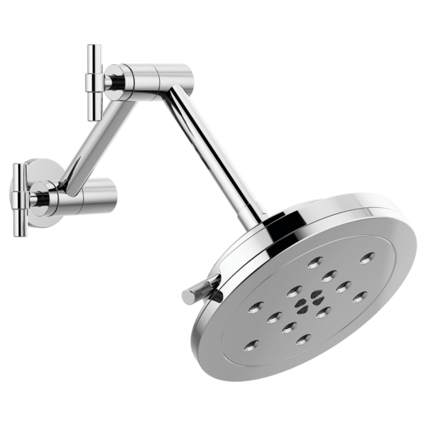 Brizo Litze 87435 8” H20Kinetic Round Multi-Function Wall Mount Showerhead