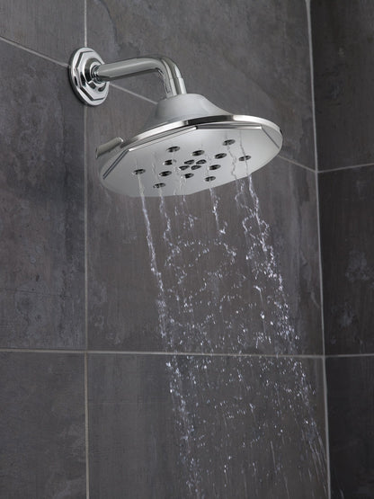 Brizo Rook 87461 4-Function Raincan Showerhead With H2OKinetic Technology