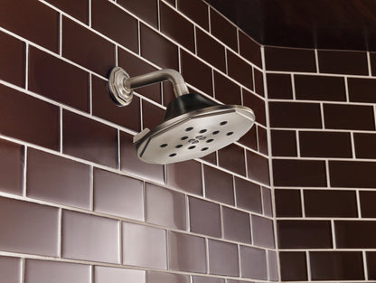 Brizo Rook 87461 4-Function Raincan Showerhead With H2OKinetic Technology