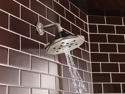 Brizo Rook 87461 4-Function Raincan Showerhead With H2OKinetic Technology