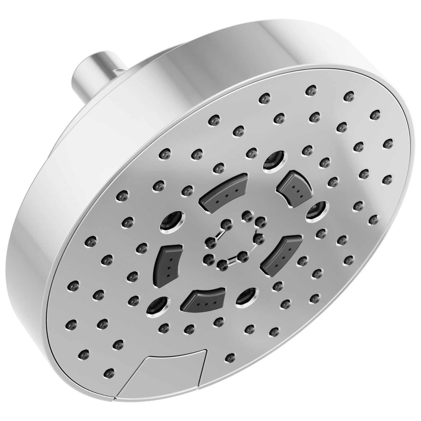 Brizo Essential Shower 87492 7" Linear Round H2Okinetic Multi-Function Wall Mount Shower Head - 2.5 GPM